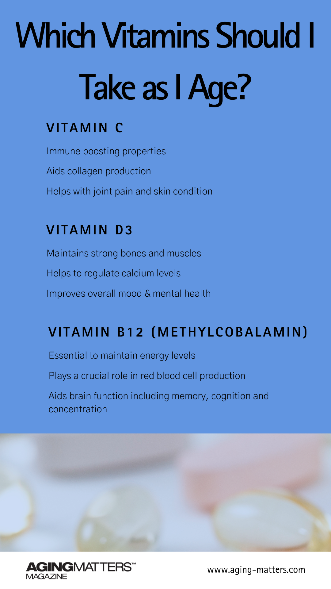 Vitamins infographic